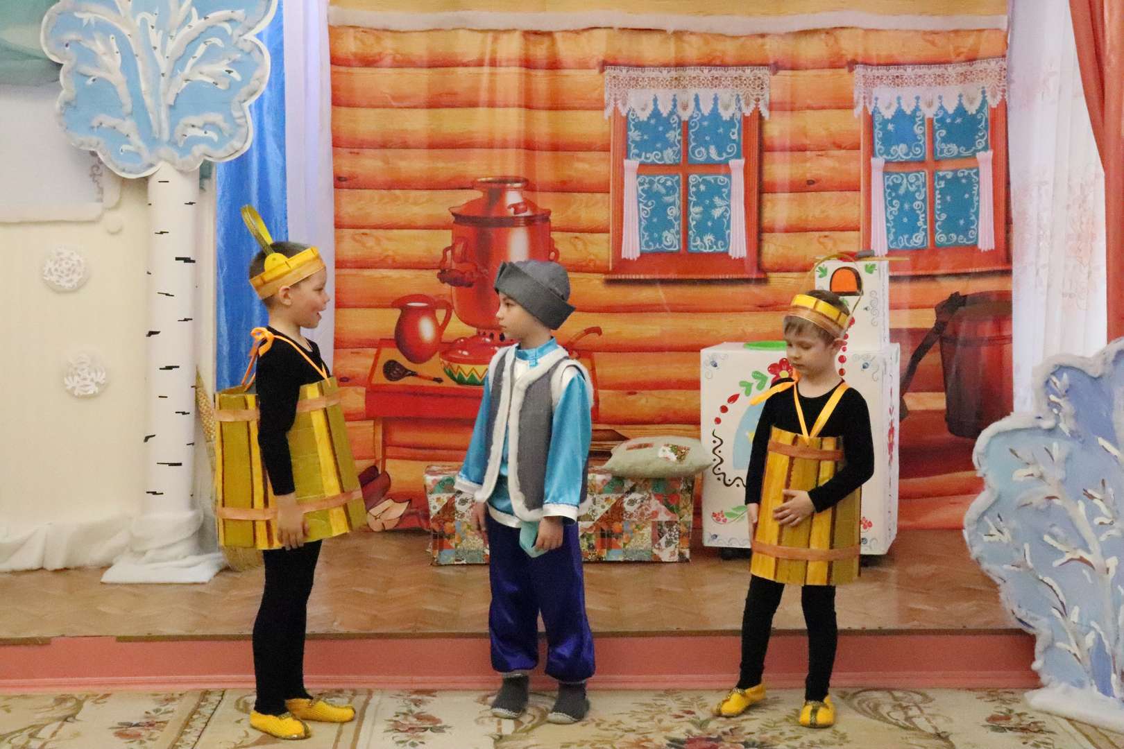 Инсценирование русской народной сказки. Инсценировка для детей 4 лет